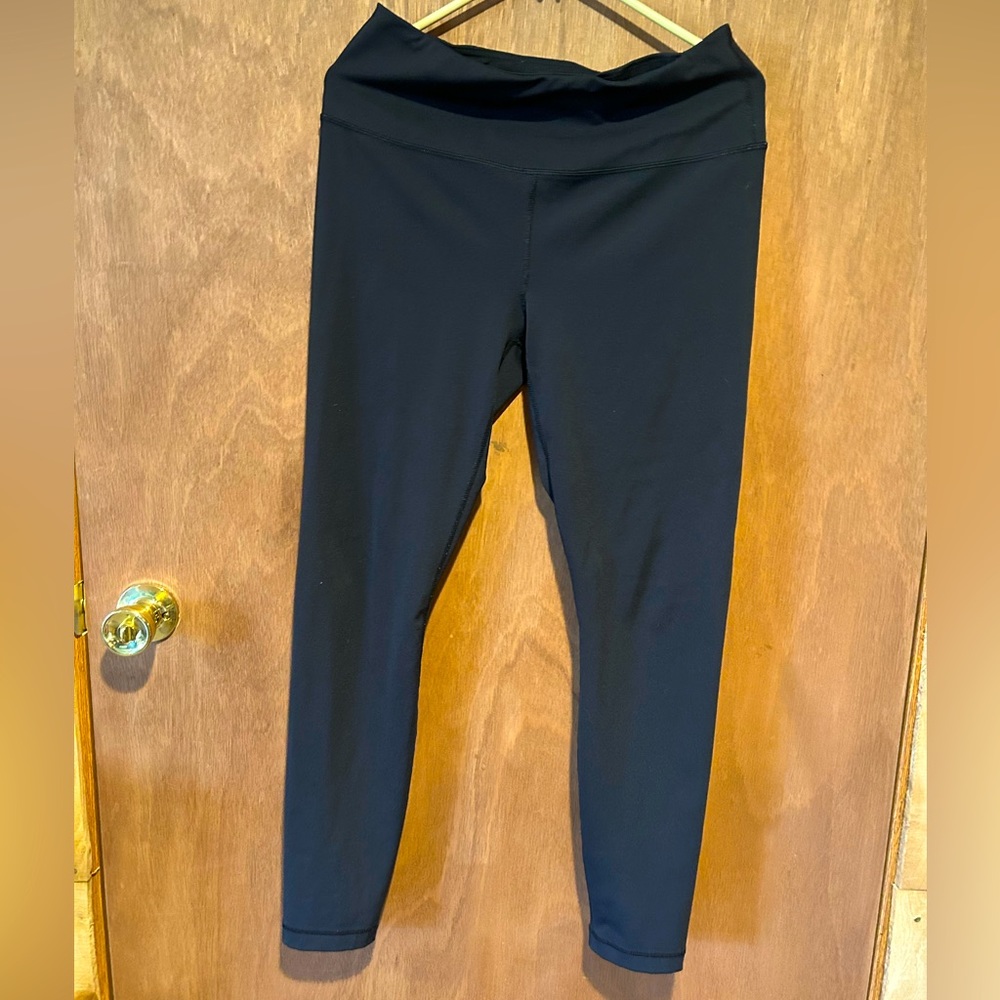 Black full length leggings